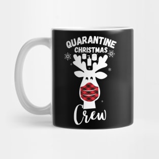 Quarantine Christmas Crew, Matching Family Christmas Shirt, Quarantine Crew, Christmas Pajama Shirts Quarantine Christmas 2020, Quarantined with my snowmies, Reindeer Family Christmas Shirts Mug